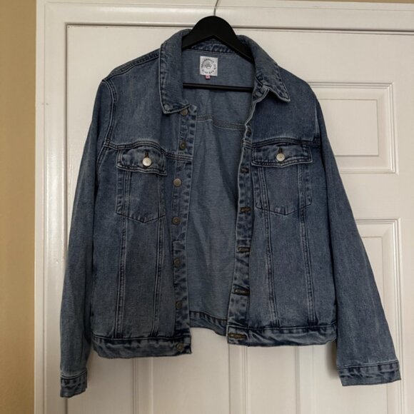 Hello Molly Denim Jacket - Blue - Picture 2 of 4